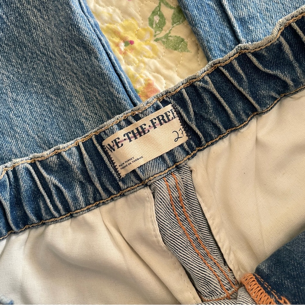 Free people cargo denim baggy pants - Picture 5 of 6